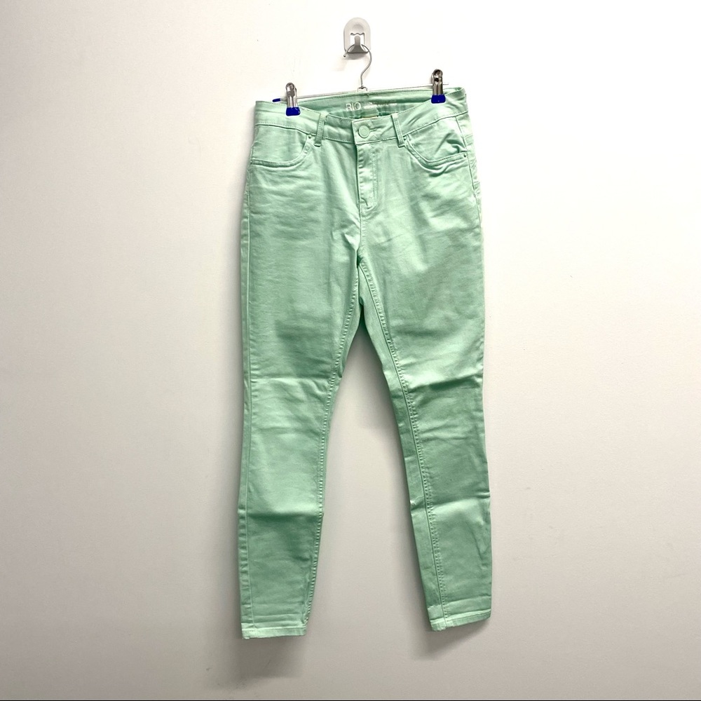 ✨NEW✨ LOW WAIST TEAL SKINNY JEANS